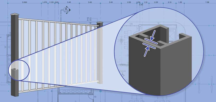 Ottawa and Gatineau Aluminium fence post installation company