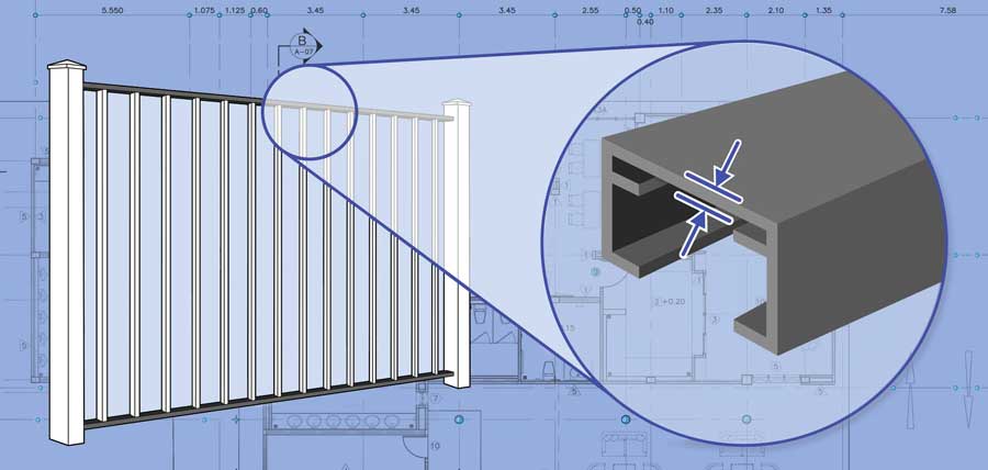 Ottawa and Gatineau Aluminium fence rails and panels installation company