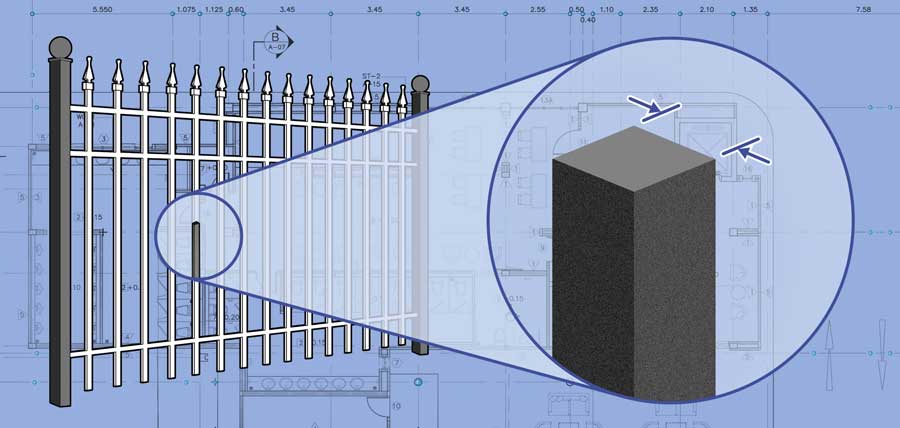 Ottawa and Gatineau Ornamental Iron fence pickets and panels installation company