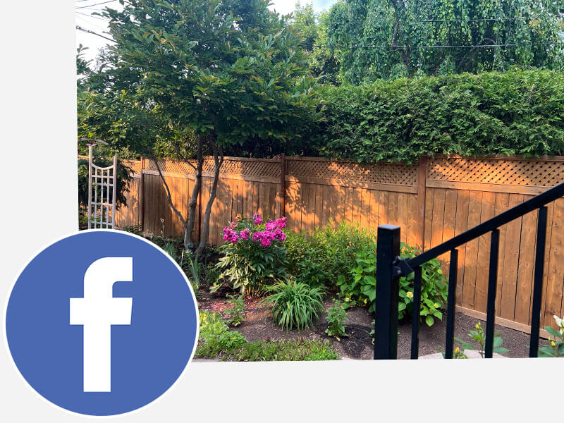 Facebook link for fence company in Ottawa and Gatineau