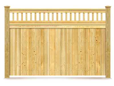 Wood fence styles that are popular in Kanata ON