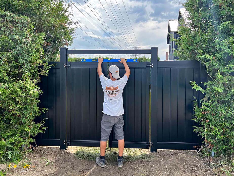 Ottowa South Ontario Professional Fence Installation